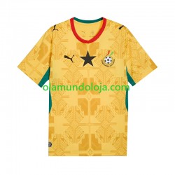 Camisola Gana Homem Equipamento Segundo Copa do Mundo 2026 Manga Curta